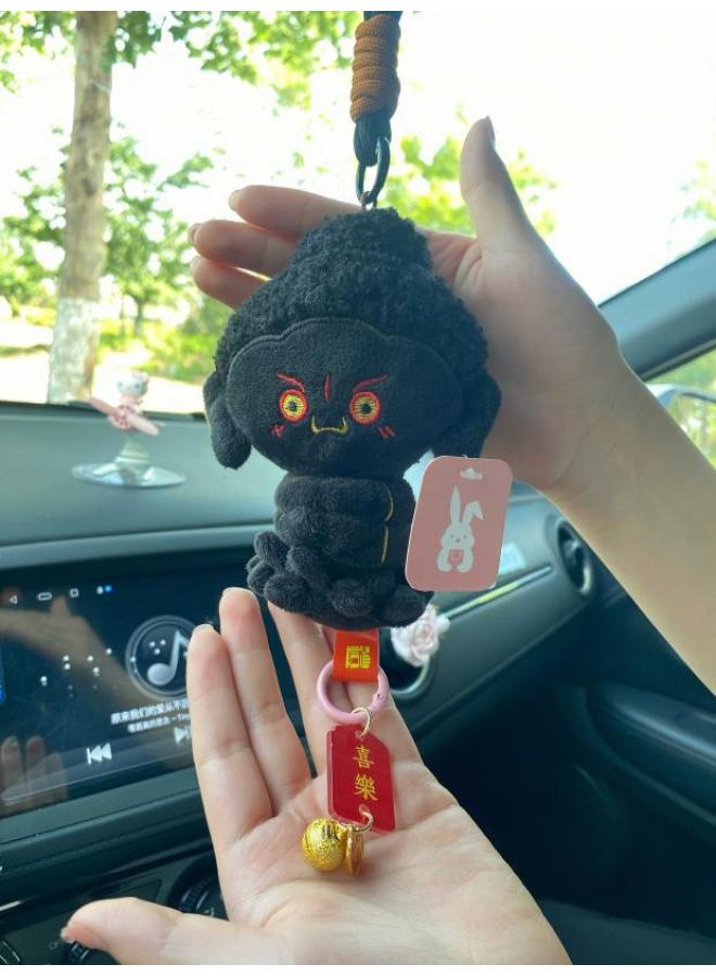 Yungang Grottoes Lotus Wenchuang Cute Buddha Companion Lotus Doll Shanxi Datong Surrounding Bag Pendant Car Keychain 