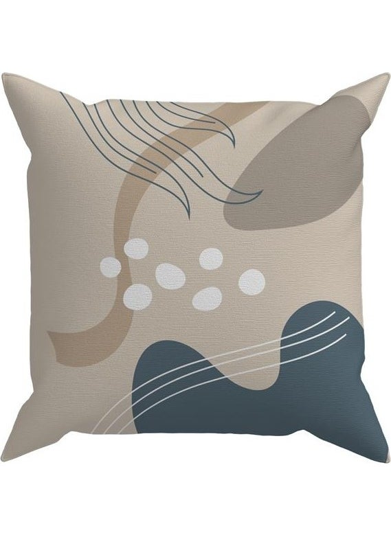Evdeki Çarşı Evik Abstract 4-Piece Throw Pillow Case DS74  - Image 3