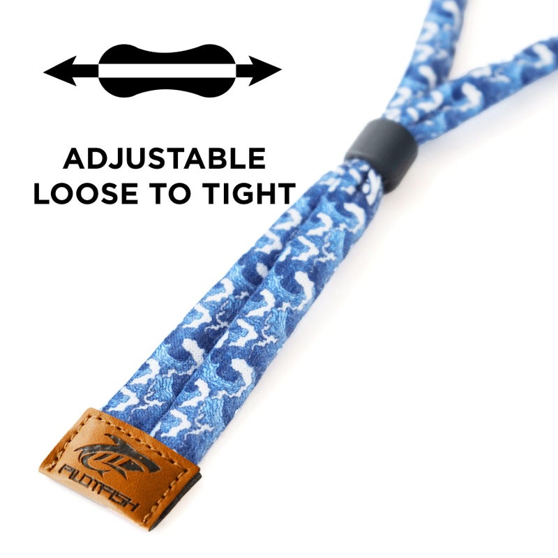Pilotfish Pilotfish Premium Cotton Eyewear Retainer Sunglass Strap - Multiple Design Options - Soft & Durable Sunglass Holder  - Image 3