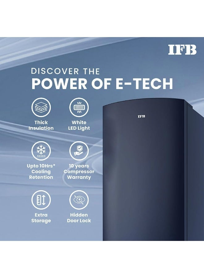 IFB Single Door Refrigerator, 213L Gross, Cobalt Blue Color - Image 2