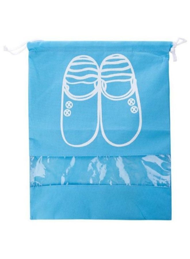 NIBEMINENT Travel Shoe Bag Blue/White - Image 1