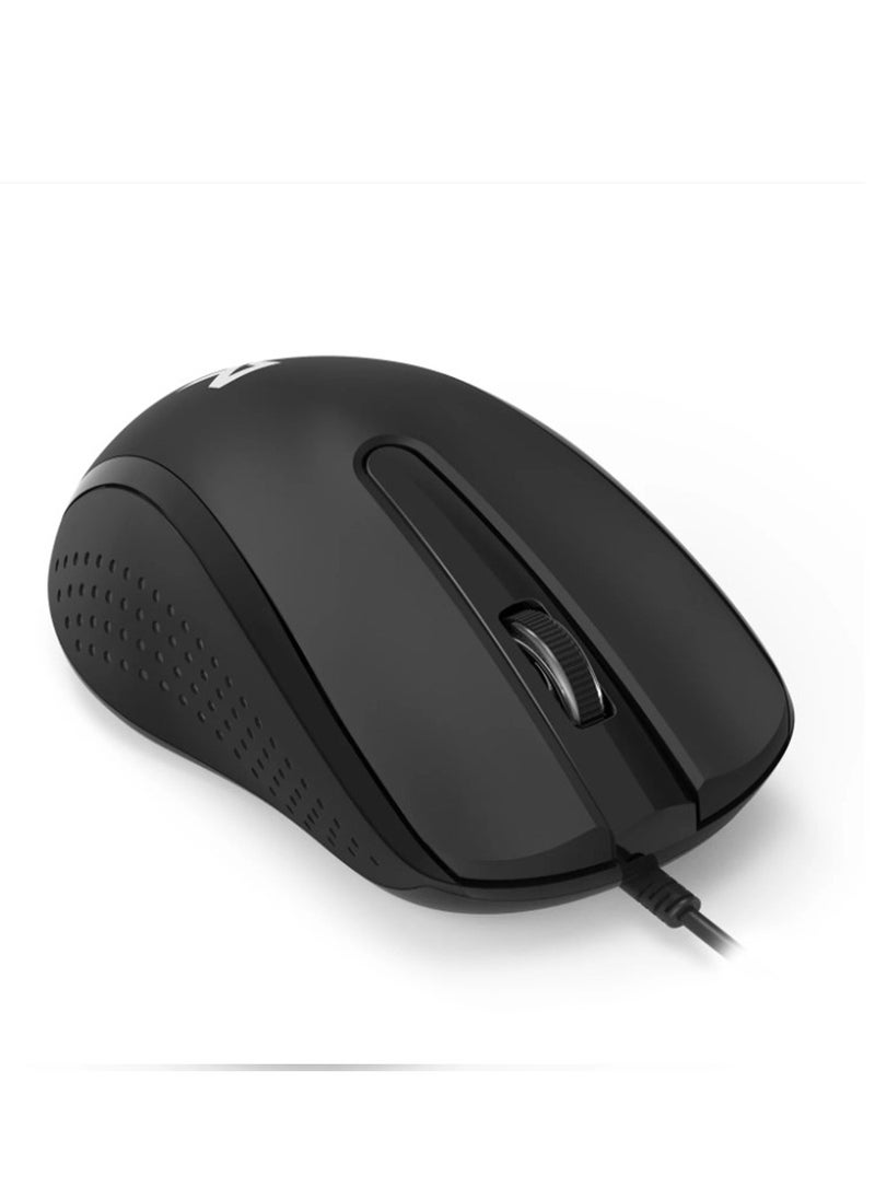 REDRAGON BM-4049 mouse features a S3199 sensor, with a DPI of 1200 and a polling rate of 125 Hz. It has an ambidextrous shape, weighs approximately 73g (±5g), and includes durable Huano switches.  - Image 3