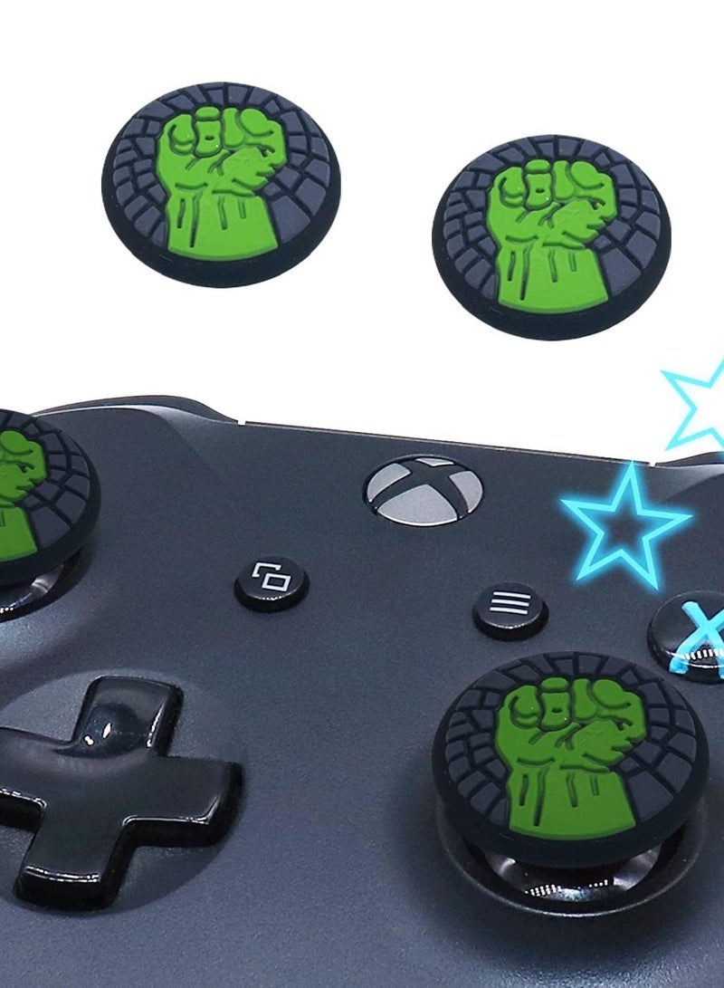 2-Piece Galaxy Thumb Grip Set For PS4/PS5 Controllers - Image 2
