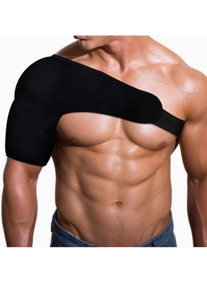 serveuttam Shoulder Brace W/Reusable Pack For Injuries Pain Relief, Non Toxic Sling Support Wrap For Rotator Cuff, Arthritis, Frozen Dislocated Mouse Shoulder Therapy, one_size - Image 1