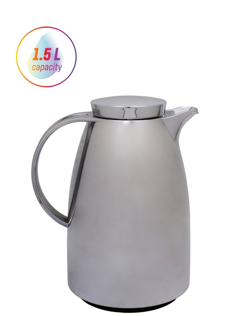 BASURRAH Thermos silver tea 1.50 liters 