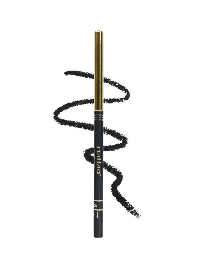 Maliao Eye Definer Auto Kajal - 24H Waterproof, Smudgeproof Kohl Eyeliner in Jet Black, 0.35g - Image 1