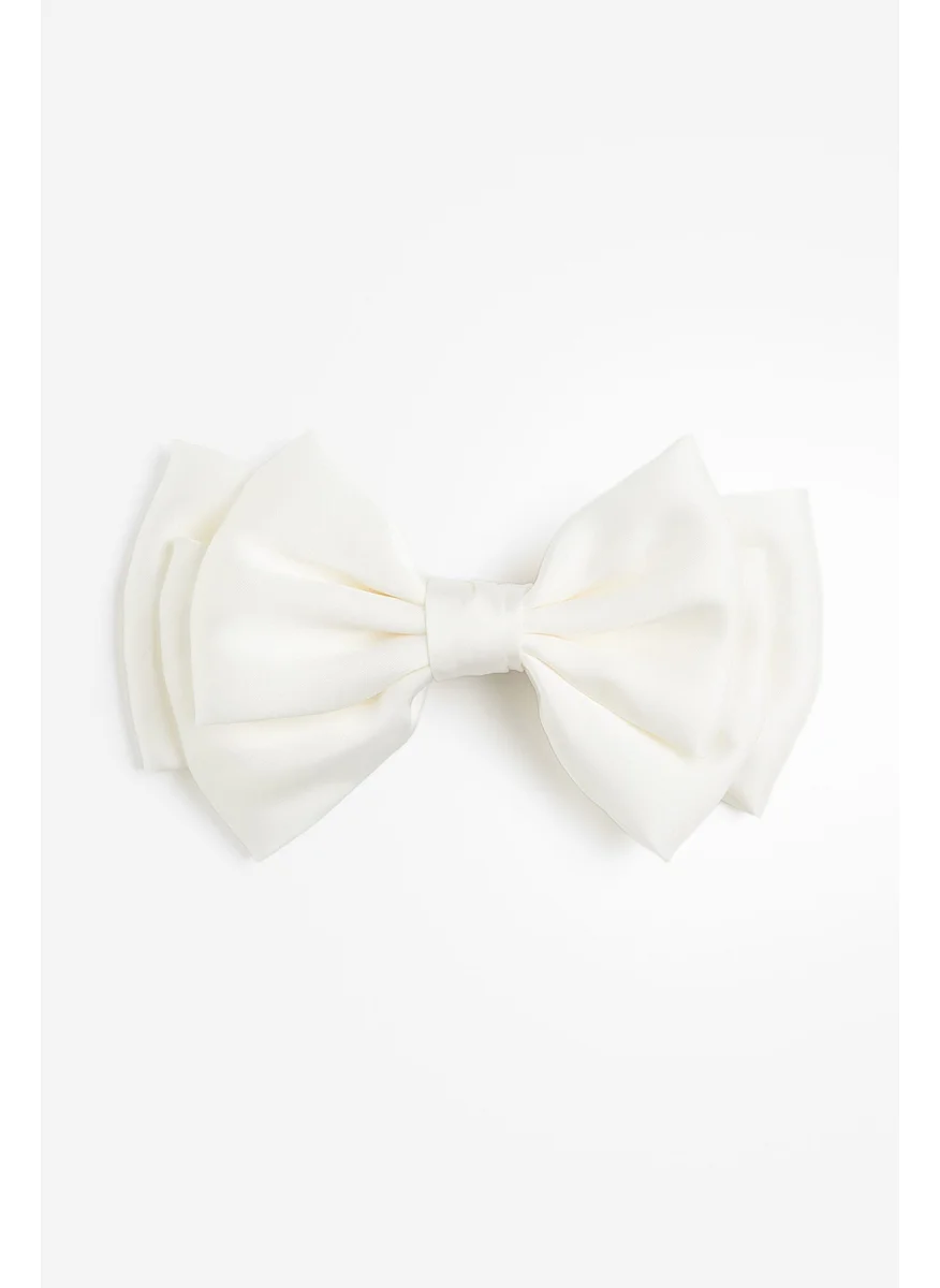 اتش اند ام Satin Bow Hair Clip