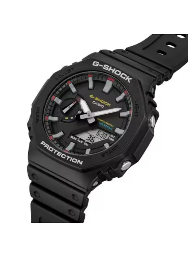 G-SHOCK Men's Resin Analog-Digital Watch GA-2100RL-1ADR - 45.4 mm