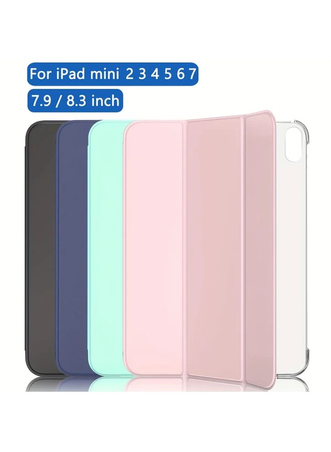 Slim Black iPad Mini 7 Case Hard Shell Auto Wake Lightweight - Image 1