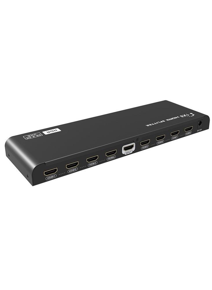 لينكينج مقسم HDMI 1×8 بدقة 4K@60Hz HDR LKV318EDID-V3.0 - Image 2