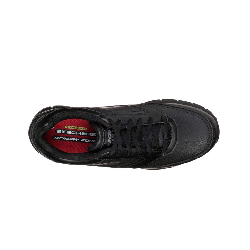 Skechers Men's Nampa Food Service Shoe, Black, 8 - Image 3