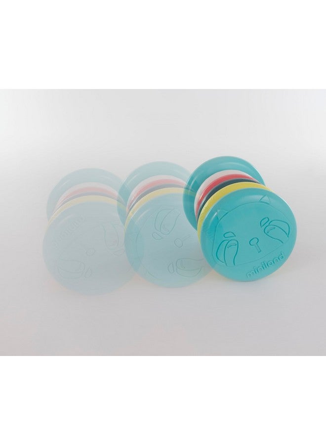 Miniland Feel to Learn Stack & Roll Rings - Infant Multicolored Game which can be Used as Stacking and Roller. Made in Spain - Image 3