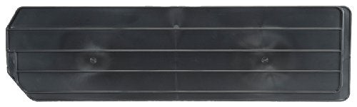 Akro-Mils فواصل طولية بلاستيكية Akro-Mils 40280 لصناديق AkroBins كبيرة الحجم القابلة للتكديس، 2-pack، أسود - Image 5