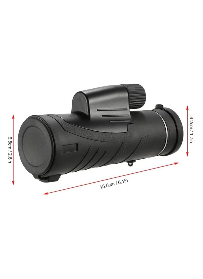 Generic Prism Portable Compact Monocular | 10x Magnification Waterproof & Fogproof Telescope for Outdoor Adventures, Birdwatching, Hiking, and Wildlife Viewing | Brighter HD View with Fully Multi-Coated Lens  - Image 4