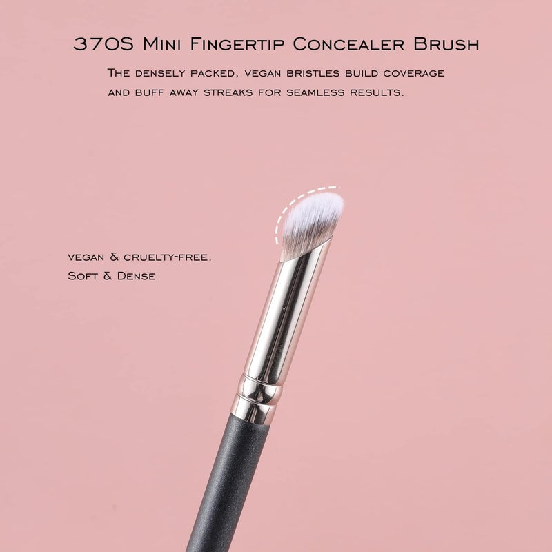 Energy Concealer Brush,Angled Under Eye Makeup Small Foundation Precision Face Blending Brush(370S Concealer Brush) - Image 2