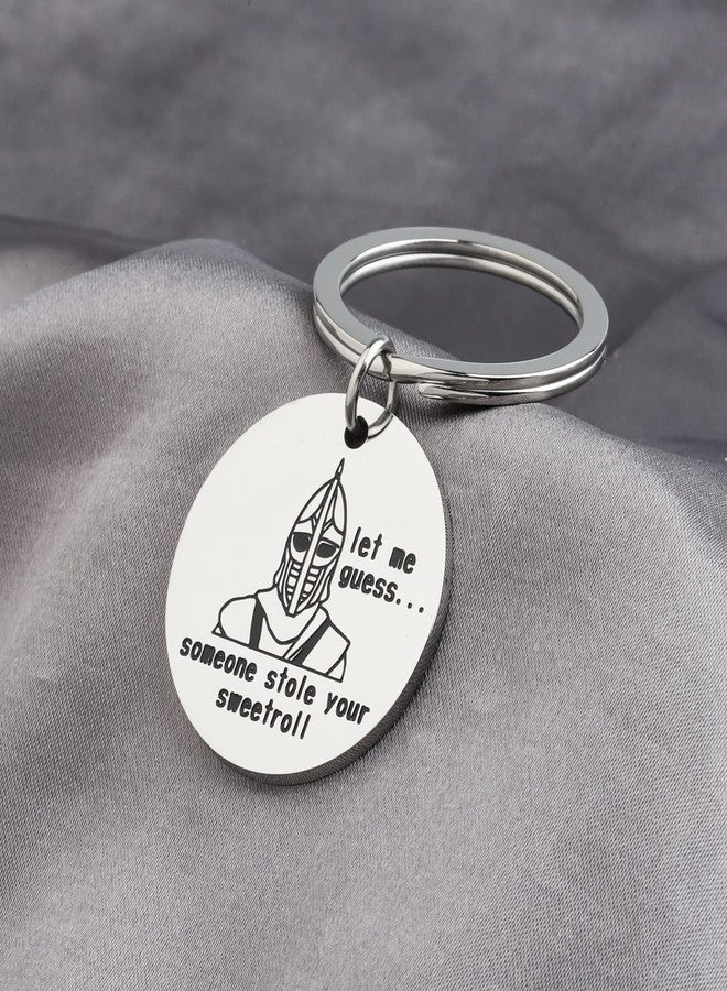 FAADBUK Skyrim Guard Inspired Skyrim Guard Fans Gift Video Gamer Gift Let Me Guess Someone Stole Your Sweet Roll (let me guess) - Image 5