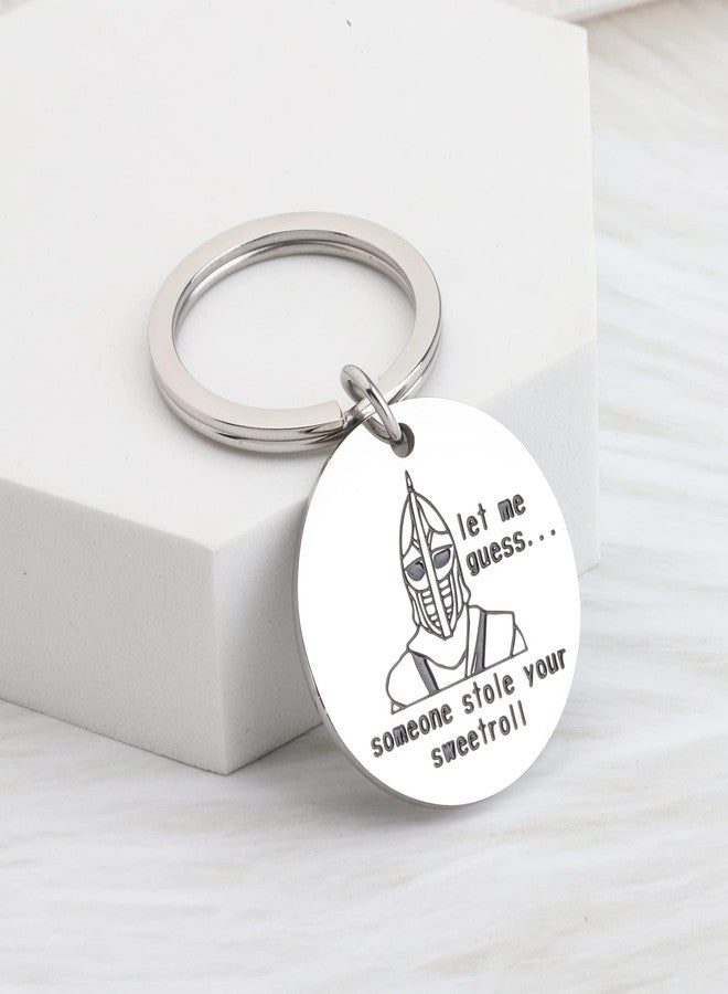 FAADBUK Skyrim Guard Inspired Skyrim Guard Fans Gift Video Gamer Gift Let Me Guess Someone Stole Your Sweet Roll (let me guess) - Image 4