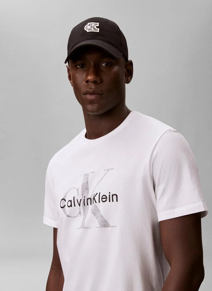 CALVIN KLEIN  Cotton Twill Small Felt Patch Cap for Men | Best Price UAE