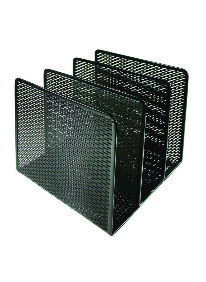 ARTISTIC Urban Collection Punched Metal File Sorter Black (Art20009) 