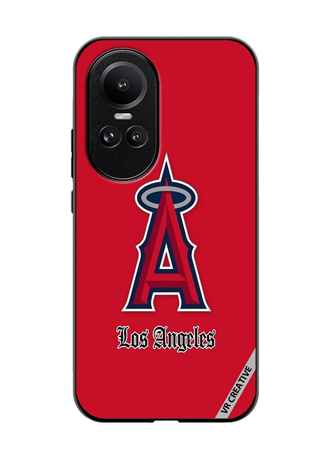 VR CREATIVE Protective Case Cover For Oppo Reno 10 Pro Los Angeles Design Multicolour - Image 1