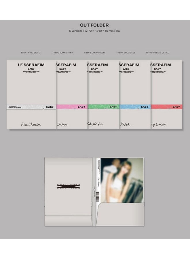 Dreamus LE SSERAFIM EASY 3rd Mini Album COMPACT Ver (SAKURA), SCM0353 - Image 2