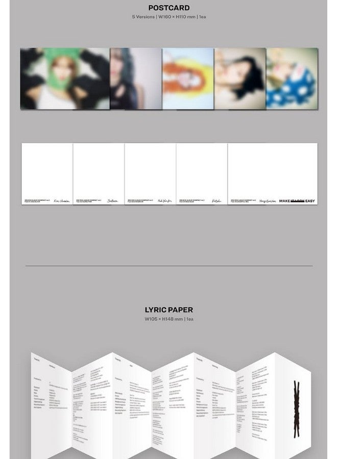 Dreamus LE SSERAFIM EASY 3rd Mini Album COMPACT Ver (SAKURA), SCM0353 - Image 5