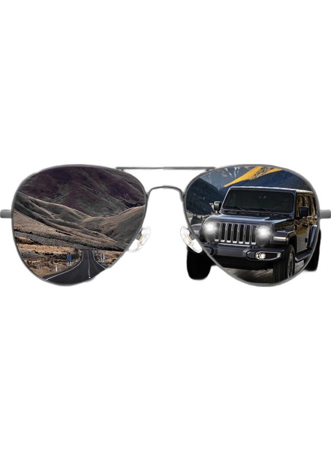 Gabelli Polarized Sunglasses For Men, Driving Glasses Night Vision Eyewear Fishing Color Changing Day And Night Dual-Use Uv Protection Strong Light - Image 2