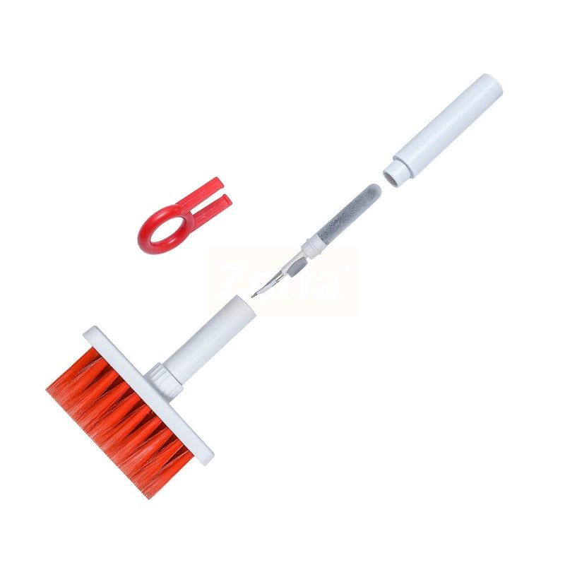 Episkey 5 in 1 Soft Brush Multi-Function Cleaning Tools Kit for Keyboard & Earphone Soft High-Density Brush with Keycap Puller Gap Duster Gadget for Laptop Air pods Pro Camera Lens (Keyboard_BRSH) - Image 2