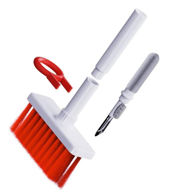 Episkey 5 in 1 Soft Brush Multi-Function Cleaning Tools Kit for Keyboard & Earphone Soft High-Density Brush with Keycap Puller Gap Duster Gadget for Laptop Air pods Pro Camera Lens (Keyboard_BRSH) - Image 1