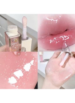 LuckNest 4Pcs Hydrating Lip Glow Oil, Moisturizing Lip Oil Transparent Plumping Lip Gloss Long Lasting Nourishing Non-sticky, Lip Oil Tinted for Lip Care and Dry Lips (B)  - Image 5