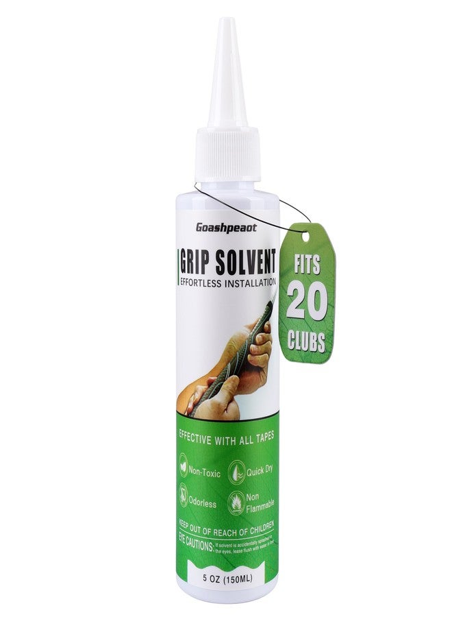 Goashpeaot Professional Regripping Fits 20 Clubs Golf Grip Solvent, 5 oz Golf Grip Tape Solution for Easy Regripping and Golf Club Repair (1) - Image 1