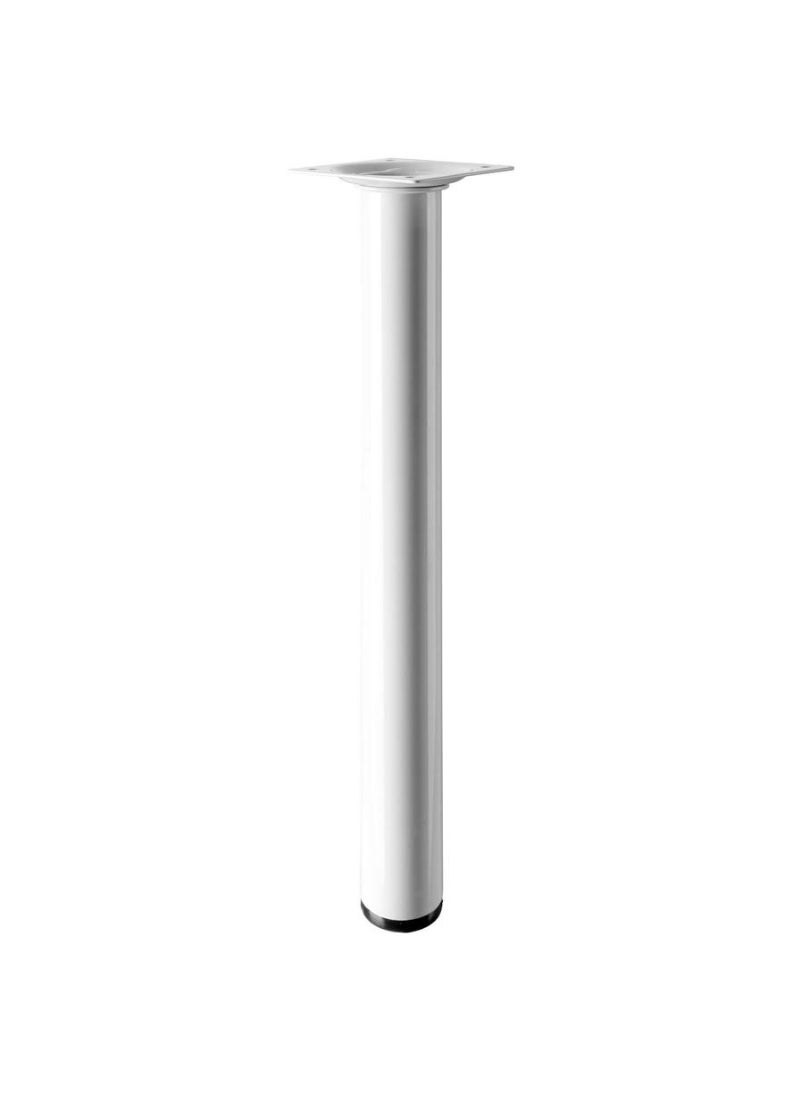 Hettich Steel Furniture Leg White 30 X 300mm