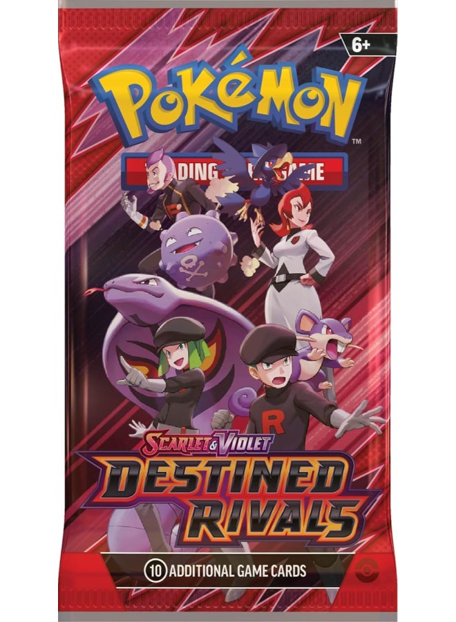 Pokemon Pokémon TCG Scarlet & Violet—Destined Rivals Booster Pack, 10 Trading Cards, Random Assorted Pack Artwork, Collectible Card Game Expansion - Image 3