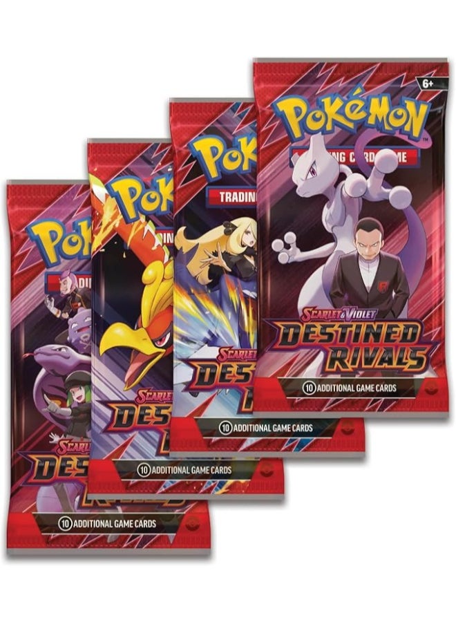 Pokemon Pokémon TCG Scarlet & Violet—Destined Rivals Booster Pack, 10 Trading Cards, Random Assorted Pack Artwork, Collectible Card Game Expansion - Image 1