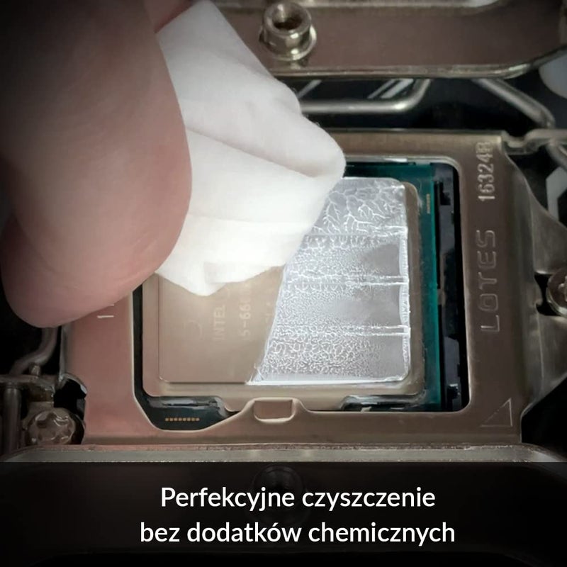 ARCTIC MX Cleaner (40 pieces) - Cleaning wipes for removing thermal paste, 11.5 x 11.5 cm, biodegradable - Image 3