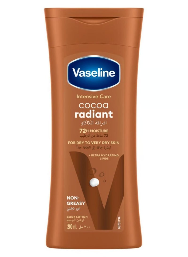 Vaseline Cocoa Radiant Body Lotion 200ml