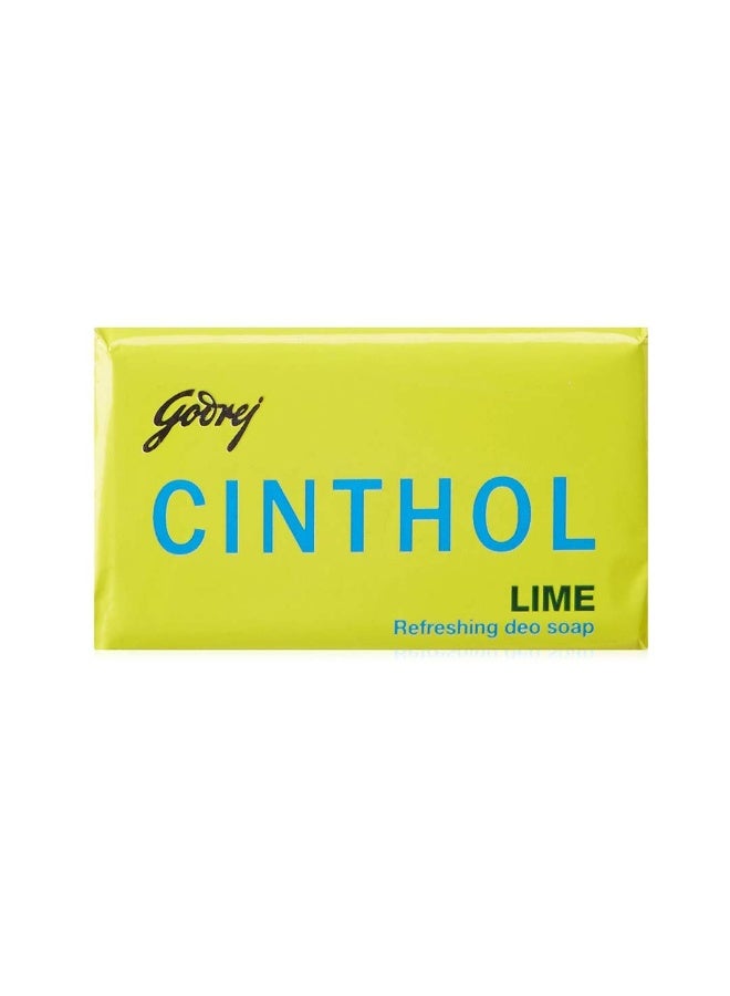 Cinthol Lime Bath Soap 125g (Pack of 3) - Image 2
