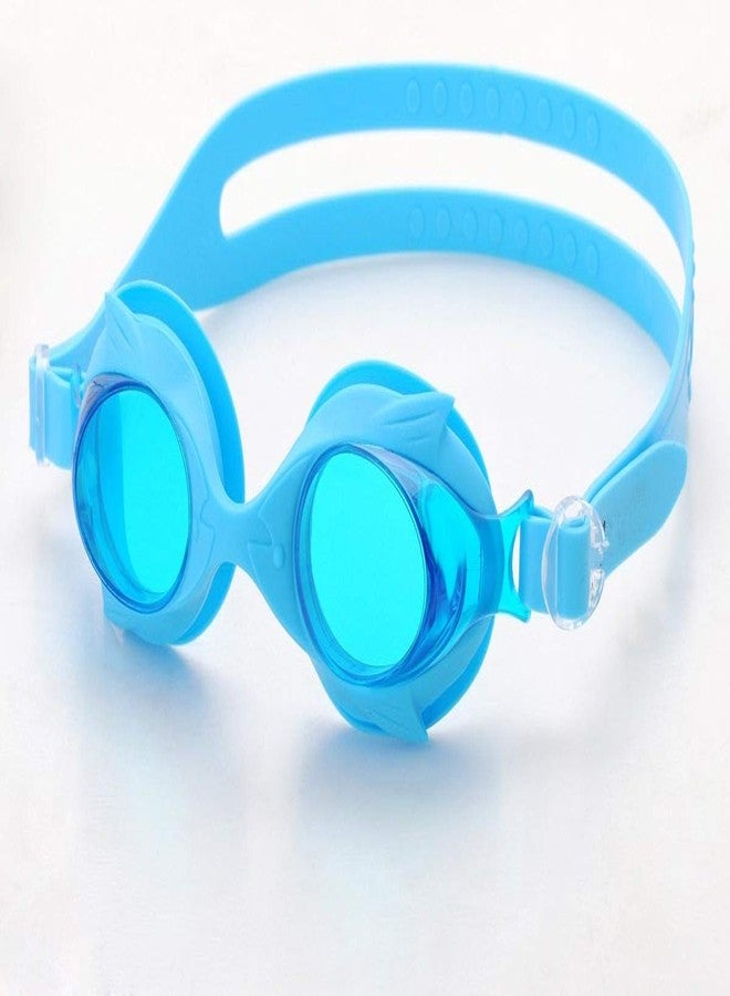 Saeko Unisex Swimming Goggle with Ultra Anti Fog, UV Protection for Kids(3-8) (Blue) - Image 1
