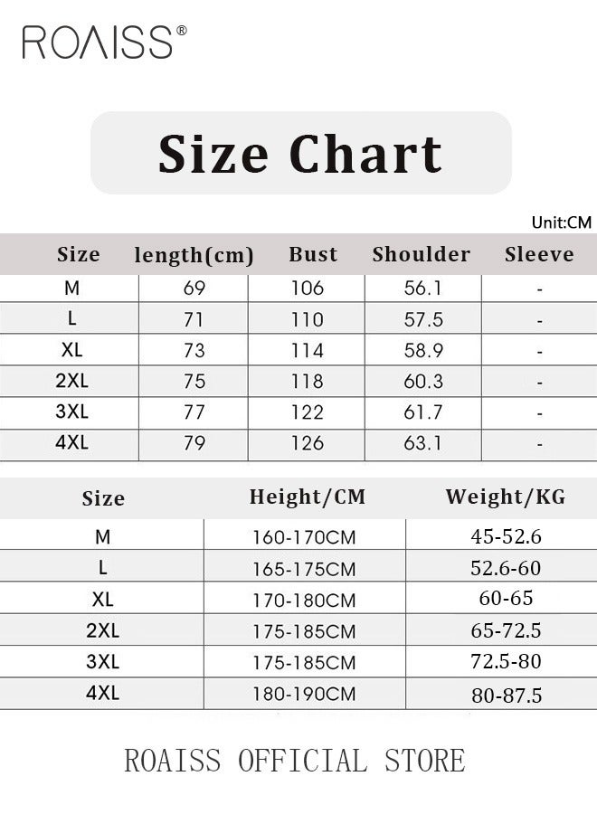 roaiss New Men Casual Jacket Outdoor Autumn Windbreaker Cargo Jackets Mens Loose Solid Outwear Coat Stand Collar Multi-pocket  - Image 4