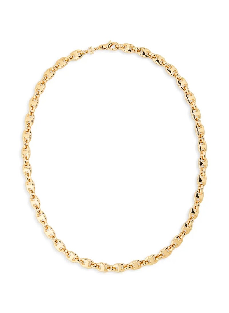 Burch necklace in the Year of the Snake Icon Mixed Pavé Chain Necklace - Image 1
