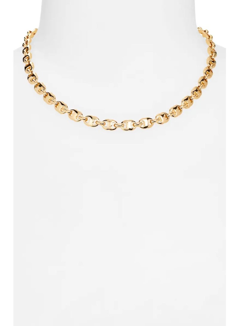 Burch necklace in the Year of the Snake Icon Mixed Pavé Chain Necklace - Image 3