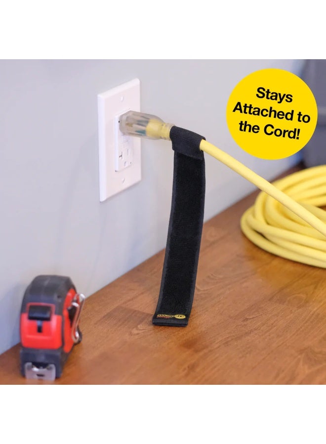 Wrap-It Storage Super-Stretch Selfie Straps Stay Attached To Cords Etc 4Pcs 12-Inch - Image 4