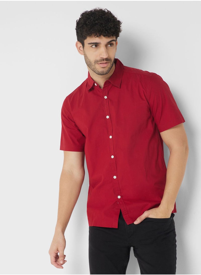 Seventy Five - Regular Fit Half Sleeve Shirt - Image 1