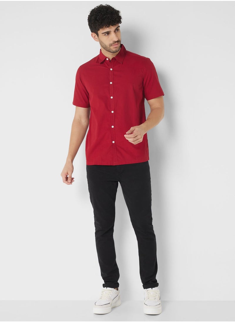 Seventy Five - Regular Fit Half Sleeve Shirt - Image 1