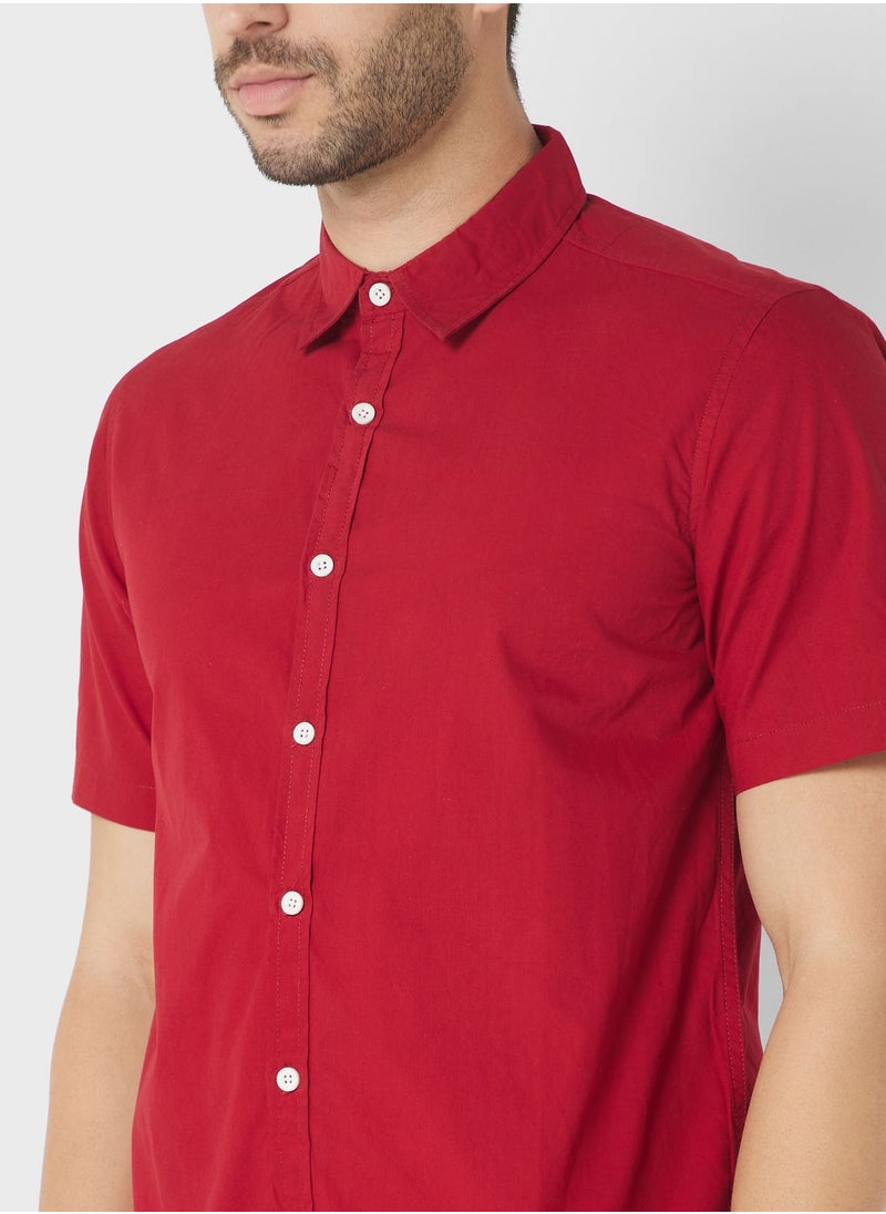 Seventy Five - Regular Fit Half Sleeve Shirt - Image 1