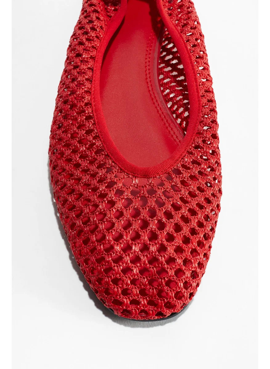 H&M Braided Ballet Pumps