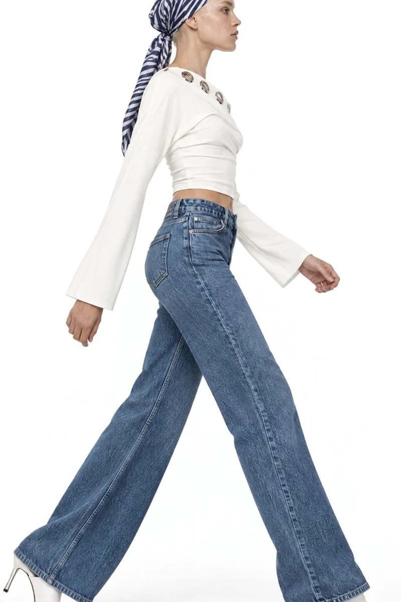 سكوالو SQUALO Straight-Leg Pants