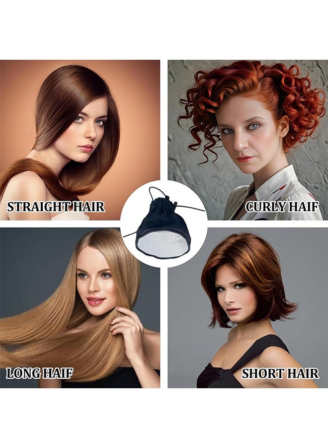 جورب موزع هواء لمجفف الشعر المجعد، ملحق قابل للطي ومجفف شعر للسفر، للشعر المجعد والمموج، يناسب معظم مجففات الشعر ذات الحجم القياسي (فضي). - Image 5