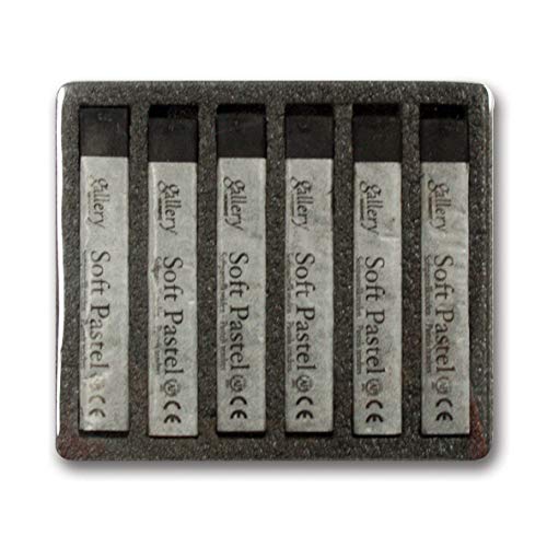 Mungyo Gallery Artists Soft Pastel Square Shaped Black - Image 2