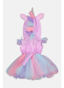 Rubies Toddlers Girl Pastel Unicorn Costume 6-12 Months, Purple Combo  - Image 2